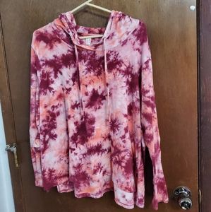 Marika Tie Dye Hoodie 2X